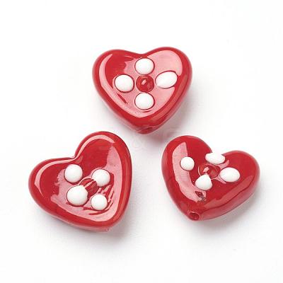 Handmade Lampwork Beads LAMP-G142-05-1