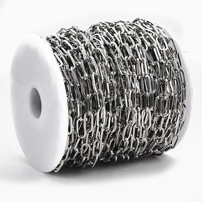 Unwelded Iron Paperclip Chains CH-S125-02F-P-1