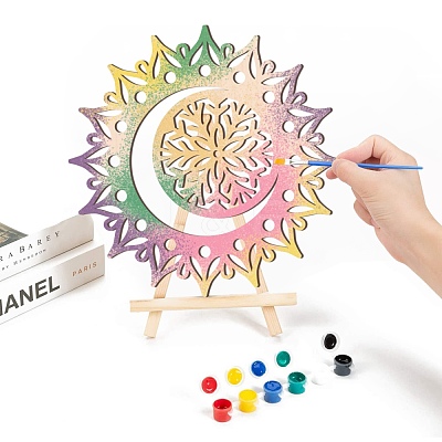 Laser Cut Wooden Wall Sculpture WOOD-WH0105-008-1