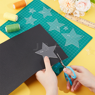 8Pcs 8 Styles Acrylic Sheets DIY-WH0622-148B-1