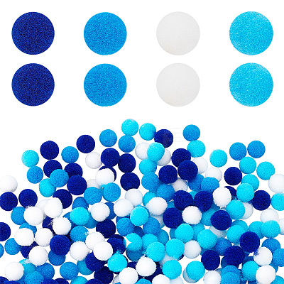 2000Pcs 4 Colors DIY Doll Craft AJEW-PH0004-67A-1