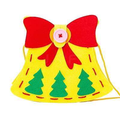 DIY Non-woven Christmas Theme Bag Kits LS-DIY-Q031-01A-1