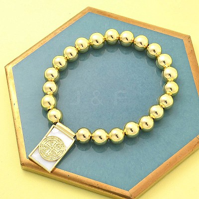 Brass Bracelets BJEW-S158-03G-1