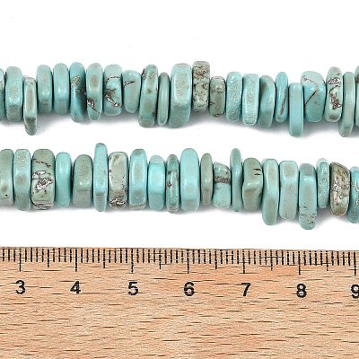 Natural Howlite Beads Strands X-G-A302-A01-03-1