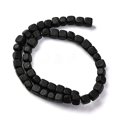 Natural Black Onyx Beads Strands G-G177-E16-02-1