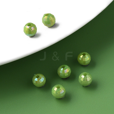 Opaque Acrylic Beads MACR-S371-135-I08-1