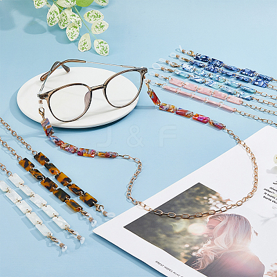 6Pcs 6 Style Eyeglasses Chains AJEW-FH0004-16-1