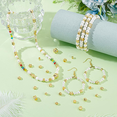 100Pcs 20 Styles Alloy Beads FIND-PH0026-76G-01-1