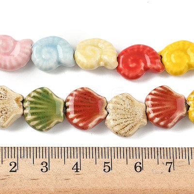 Handmade Porcelain Beads PORC-C006-02-1