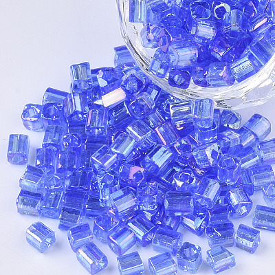 6/0 Glass Seed Beads SEED-S027-06B-06-1