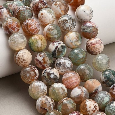 Natural Fire Crackle Agate(Dyed & Heated) Beads Strands G-K425-A03-14mm-1