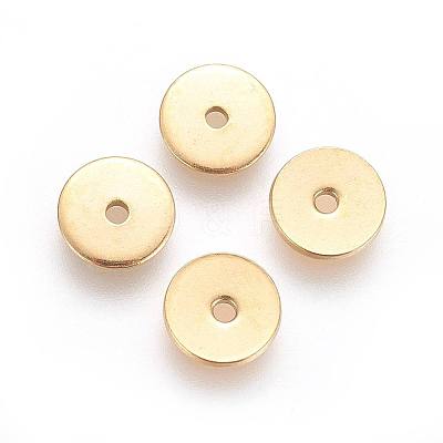 Ion Plating(IP) 304 Stainless Steel Spacer Beads LS-STAS-G193-07C-G-1