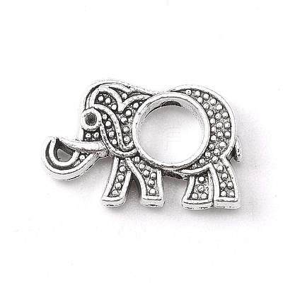 Tibetan Style Alloy Bead Frame LS-TIBE-WH0002-06AS-1