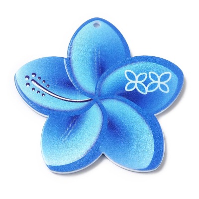 Opaque Acrylic Pendants LS-SACR-P021-02D-1