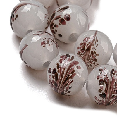 Handmade Lampwork Beads Strands LAMP-L079-05C-1
