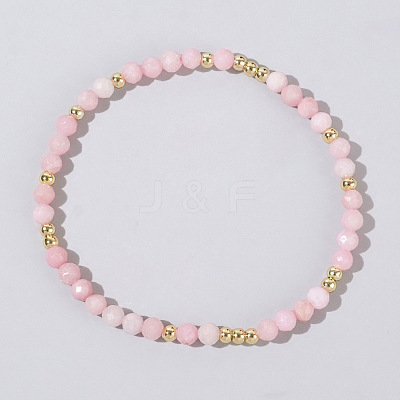 Natural Stone Bead Stretch Bracelets for Women CE2200-5-1