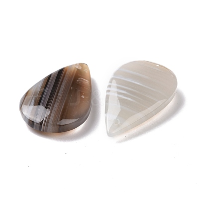 Natural Botswana Agate Pendants G-E572-07-1