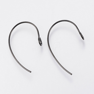 304 Stainless Steel Earring Hooks STAS-F148-05B-1