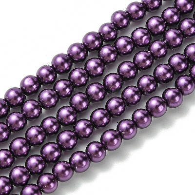 Grade A Glass Pearl Beads HY-J001-4mm-HX031-1
