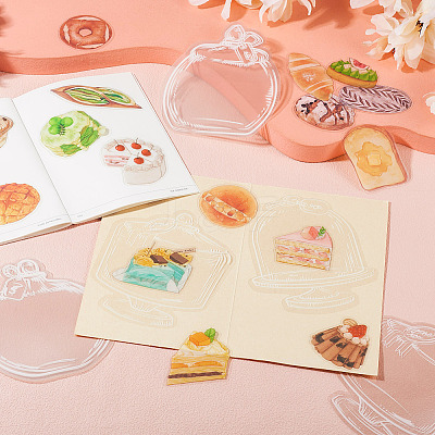 3Sets 3 Styles PET Waterproof Decorative Stickers DIY-TA0010-64B-1