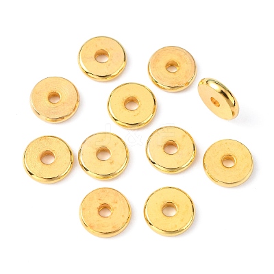 Brass Spacer Beads X-KK-E357-8mm-G-1