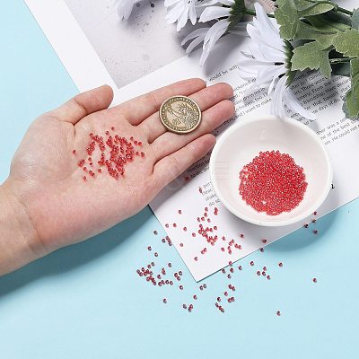 FGB 200G 8 Colors 12/0 Grade A Round Glass Seed Beads SEED-JP0010-02-2mm-1