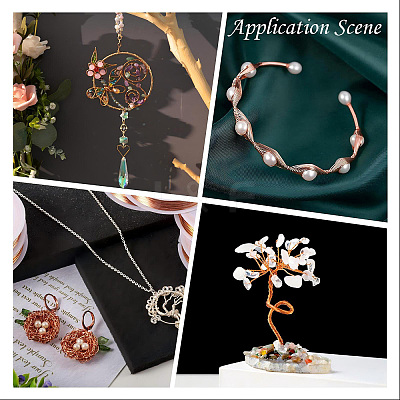 Round Copper Jewelry Wire CW0.4mm018-1