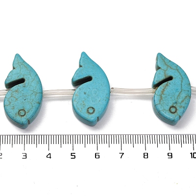 Synthetic Turquoise Beads Strands G-C147-13A-1