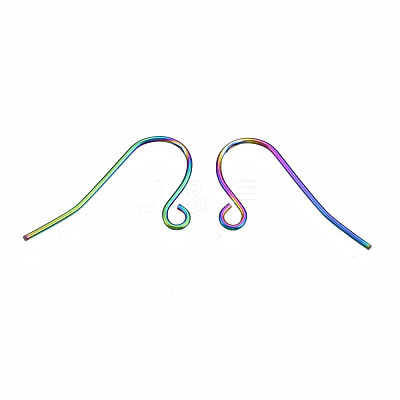 304 Stainless Steel Earring Hooks STAS-N098-010-1