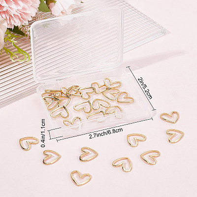 30Pcs Brass Linking Rings KK-BBC0001-60-1