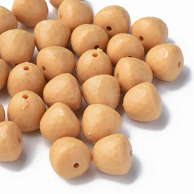 Opaque Acrylic Beads MACR-S373-10A-A13-1