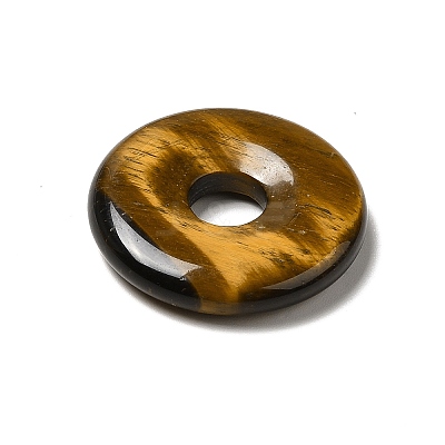 Natural Tiger Eye Pendants G-I331-01M-1