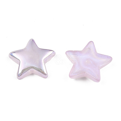 ABS Plastic Imitation Pearl Beads PACR-N013-03-1