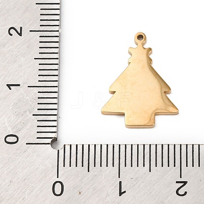 304 Stainless Steel Pendants STAS-A125-11B-G-1