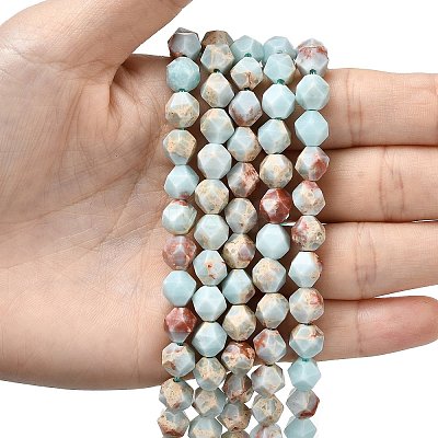 Synthetic Shoushan Stone Beads Strands G-Z119-A01-02B-1
