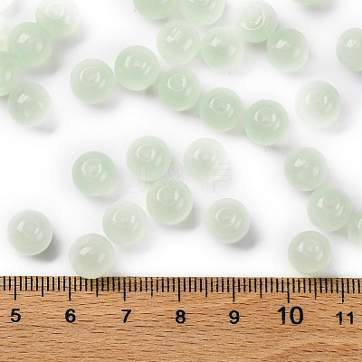 Imitation Jade Glass Seed Beads SEED-Z004-J8MM-09-1