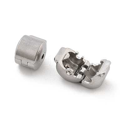304 Stainless Steel European Style Clasps STAS-M112-04P-06-1