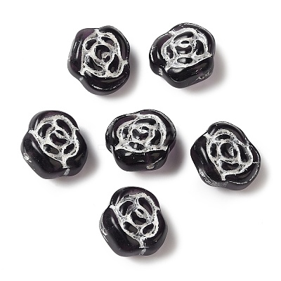 Transparent Lampwork Beads LAMP-P065-01A-07-1