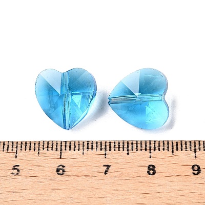 Transparent Glass Beads GLAA-Q066-14mm-A10-1