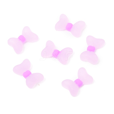 Frosted Plastic Cabochons Nail MRMJ-I001-01G-1