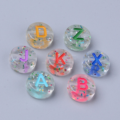 Transparent Clear Acrylic Beads TACR-S150-04C-M-1
