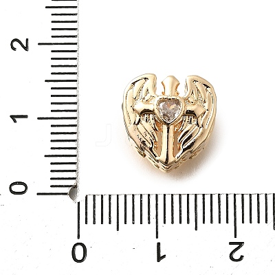 Brass & Glass Beads KK-M318-47G-02-1