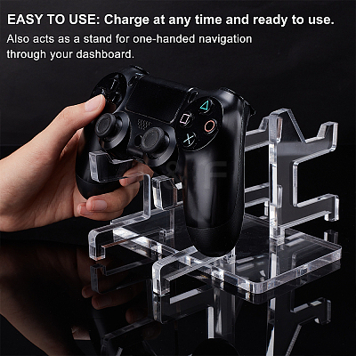 Assembled Acrylic Game Pad Controller Display Stands ODIS-WH0001-27-1