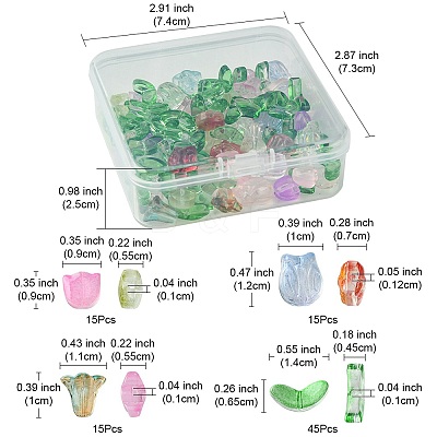 Transparent Glass Beads GLAA-FS0001-79-1
