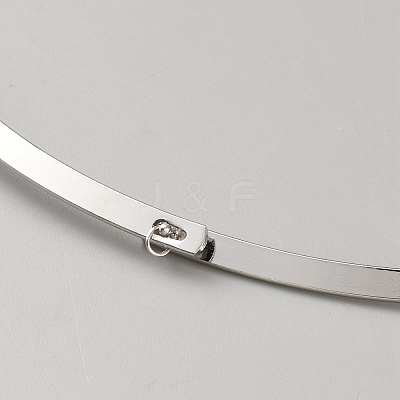 Zinc Alloy Choker Necklace Making LS-NJEW-WH0002-250A-P-1