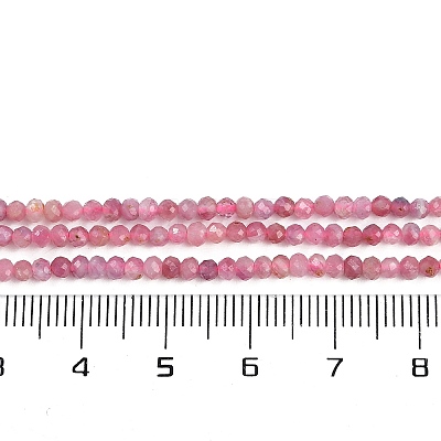 Natural Pink Tourmaline Beads Strands G-F782-A04-01-1