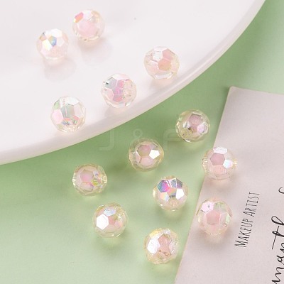 Transparent Acrylic Beads X-TACR-S152-04B-SS2112-1