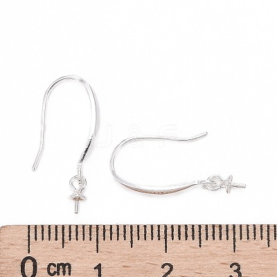 925 Sterling Silver Earring Hooks X-STER-E062-02S-1