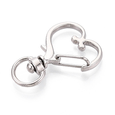 Alloy Swivel Snap Hook Clasps PALLOY-T090-81P-1