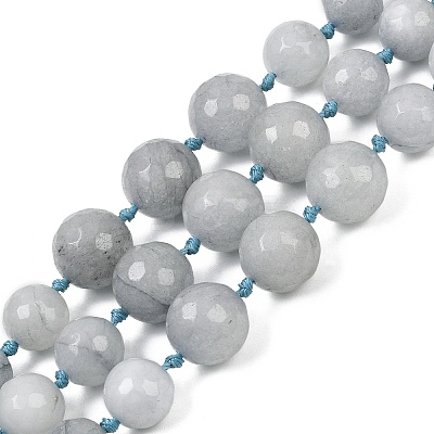 Natural White Jade Beads Strands G-Z105-A01-01B-1